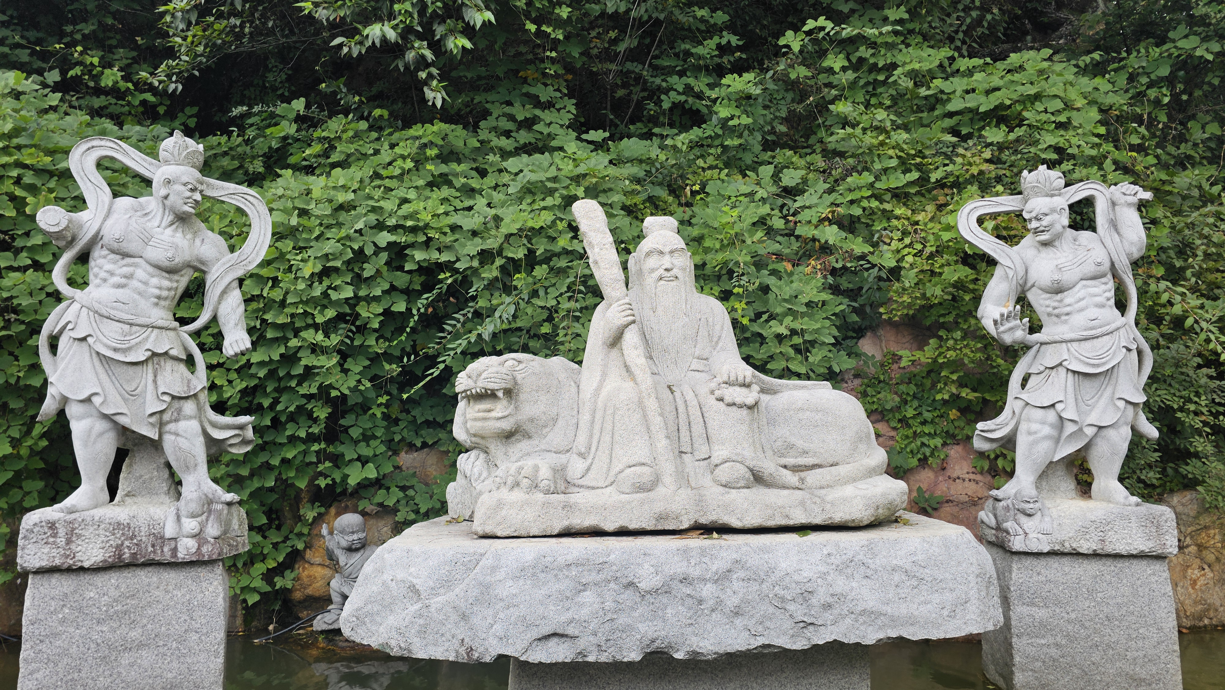 산왕대신님 불상